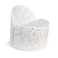 Zuiver Bloom loungestoel White Terrazzo - thumbnail