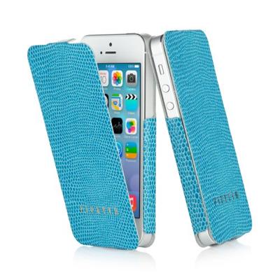 Pipetto Skinny klaphoes voor iPhone 5/5S, lederlook