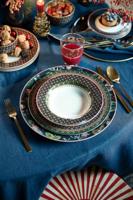 Pip Studio Diep Bord Clover Groen 21.5cm - thumbnail