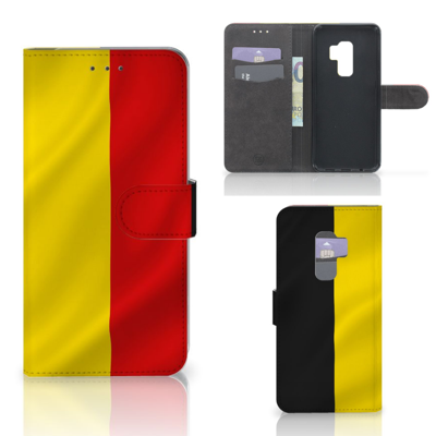 Samsung Galaxy S9 Plus | Bookstyle Case | Belgische Vlag Samsung Galaxy S9 Plus | Bookstyle Case | Belgische Vlag