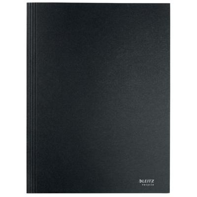 Dossiermap Leitz Recycle A4 3-kleps karton zwart | 2250 stuks