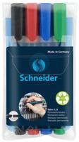 Viltstift schneider maxx 133 schuin 1-4mm assorti | 10 stuks - thumbnail