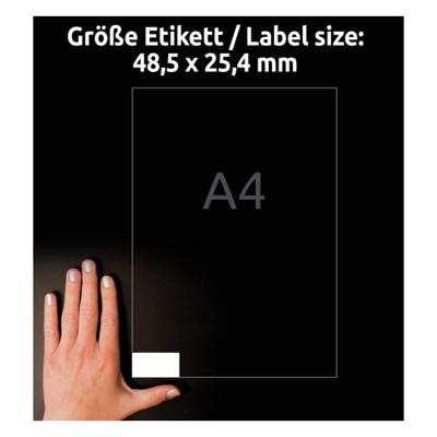 Etiket avery lr3657-10 48.5x25.4 recycle wit 400st Etiket avery lr3657-10 48.5x25.4 recycle wit 400st