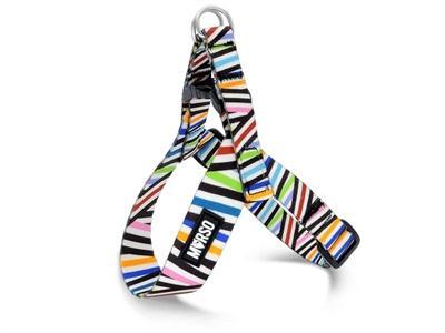 Morso mini hondentuig verstelbaar gerecycled spaghetti incident