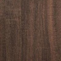 Schoenenkast met plank Bruin 80 x 35.5 x 180 cm Bewerkt hout - thumbnail