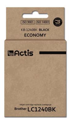 Actis KB-1240Bk Inkt (vervangt Brother LC1240BK/LC1220BK; Standaard; 19 ml; zwart)