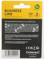 Intenso Business Line USB-stick 64 GB Zwart, Rood 3511490 USB-A 2.0 - thumbnail