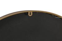 Muurklok Home ESPRIT Zwart Gouden Metaal Kristal Vintage 80 x 9,5 x 80 cm - thumbnail