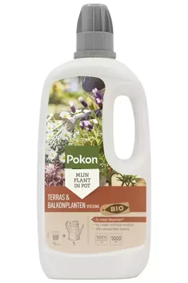 Pokon Bio Terras & Balkon Planten Voeding 1L