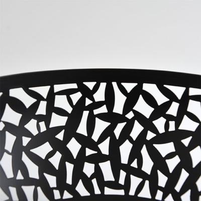 Alessi Cactus Fruitschaal 29 cm zwart