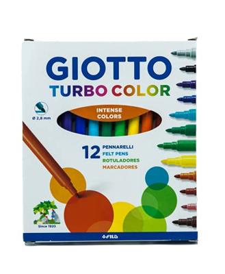 Set Viltstiften Giotto Turbo Color Multicolour (10 Stuks) Set Viltstiften Giotto Turbo Color Multicolour (10 Stuks)