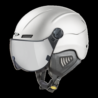 CP New Camurai skihelm wit - single spiegel vizier - thumbnail