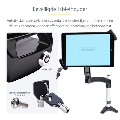 StarTech.com TABLET-VESA-ADAPTER Tablethouder Universeel iPad Pro 11 (1./2./3. Gen.) 20,1 cm (7,9) - 31 cm (12,2)