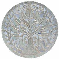 Wanddecoratie DKD Home Decor Boomstructuur MDF (90 x 2 x 90 cm) - thumbnail