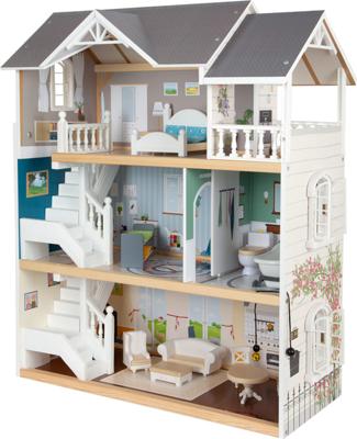 Small Foot - houten urban villa poppenhuis met accessoires, 13dlg. Small Foot - houten urban villa poppenhuis met accessoires, 13dlg.