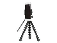 JOBY GripTight PRO GP videostandaard, Pan en Tilt videokop en Gorilla Pod Flexibel statief voor elke smartphone en iPhone met of zonder hoesje, JB01501-BWW - thumbnail