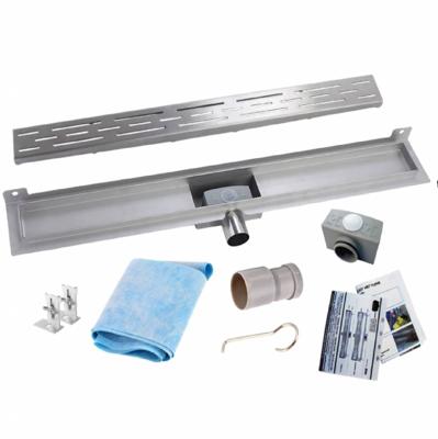 Wiesbaden Douchegoot ECO Met Muurflens 80 cm