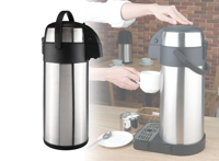 Thermoskan met pomp - 5 Liter - thumbnail
