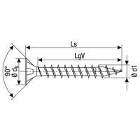 SPAX 1197000400203 R 88091 Senkkopf T-STAR Houtschroef 4 mm 20 mm T-STAR plus 88091 RVS A2 200 stuk(s) - thumbnail