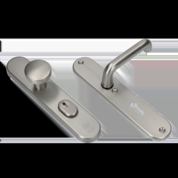 AMI Veiligheidsbeslag 250/15 Kn.169/50 Kt72 Deurkruk 356 Profielcilinder 72 Irox Archi-Design Deurdikte 38/42 - 623126 - thumbnail