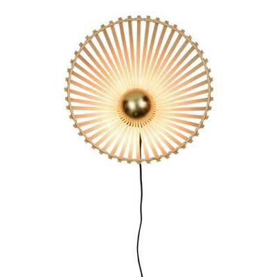 GOOD&MOJO Wandlamp 'Bromo' Small, Bamboe, kleur Naturel