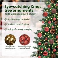 VidaXL Slanke kerstboom groen 180 cm pvc en massief dennenhout - thumbnail