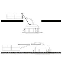 Eglo Led plafondspotPineda Square (3x) 3x6w - 3000K - 8,4cm nikkel - 95846 - thumbnail