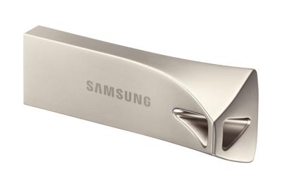 Samsung BAR Plus USB Stick 64GB USB-sticks Zilver - thumbnail