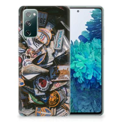 Samsung Galaxy S20 FE | Siliconen hoesje | met foto Badges Samsung Galaxy S20 FE | Siliconen hoesje | met foto Badges
