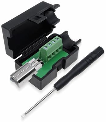 Quadrios 2001C202 USB 2.0 modulaire stekkerset, type B Stekker, recht 1 stuk(s)