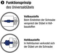 Connex Holle Wand Plug 6+8+10Mm Box 255St - B30011 - thumbnail