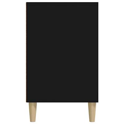VidaXL Schoenenkast 102x36x60 cm bewerkt hout zwart