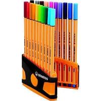Fineliner stabilo point 88/20 etui dgs/or f ass | 10 stuks - thumbnail