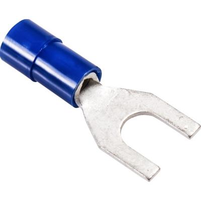 Vorkkabelschoen geisoleerd 2.5mm M5 blauw 100 stuks