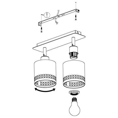 Eglo Dubbele opbouwspotEsteperra - 99277
