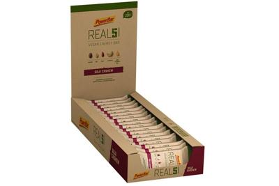 PowerBar Real5 Vegana Energiereep Goji Cashew x18 PowerBar Real5 Vegana Energiereep Goji Cashew x18