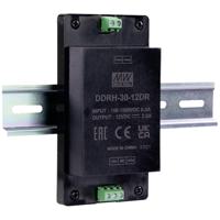 MEAN WELL DDRH-30-15DR DIN-rail DC/DC-converter 15 V/DC Aantal uitgangen:1 x Inhoud 1 stuk(s) - thumbnail