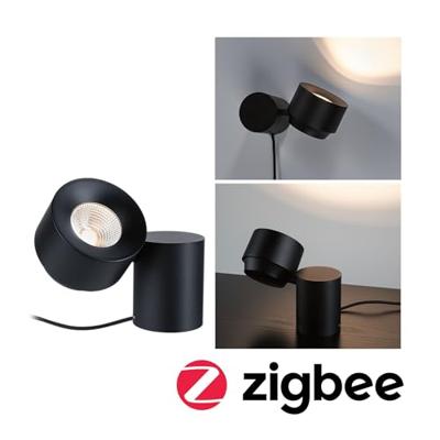 Paulmann Pane 79781 LED-tafellamp LED 3 W Zwart Paulmann Pane 79781 LED-tafellamp LED 3 W Zwart