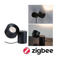 Paulmann Pane 79781 LED-tafellamp LED 3 W Zwart - thumbnail