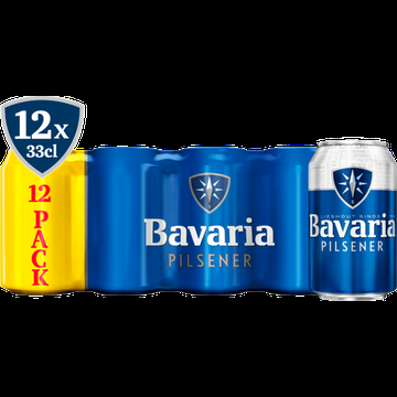 Bavaria Pilsener Blik 12 x 330ML bij Jumbo