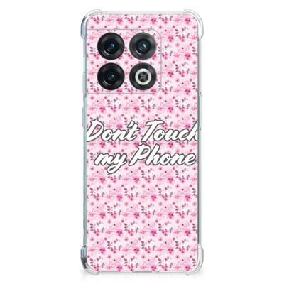 OnePlus 10 Pro Anti Shock Case Flowers Pink DTMP OnePlus 10 Pro Anti Shock Case Flowers Pink DTMP