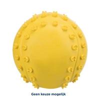 TRIXIE SPEELBAL NATUURRUBBER ASSORTI 6 CM 4 ST - thumbnail