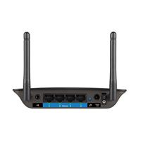 Linksys RE6500 dual-band WLAN-repeater (AC1200) - Snel draadloos internet, WiFi-signaalversterker, range-extender en booster met vier Gigabit Ethernet-poorten, AUX voor het streamen van muziek - thumbnail