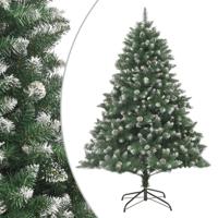 VidaXL Kunstkerstboom met standaard 180 cm pvc - thumbnail