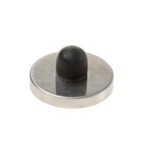 P&E P+E Deurstopper wandmontage 53x8mm rvs geborsteld - thumbnail