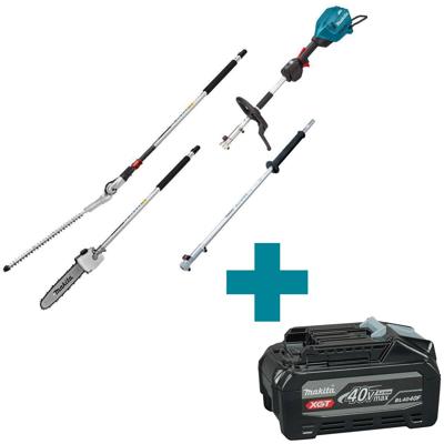 Makita UX01GZ12 Accu Combisysteem + Kettingzaag & Heggenschaar XGT 40V Max Basic Body