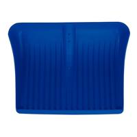 MM Eurotool Sneeuw voerschep mm groot kunststof blauw los - thumbnail