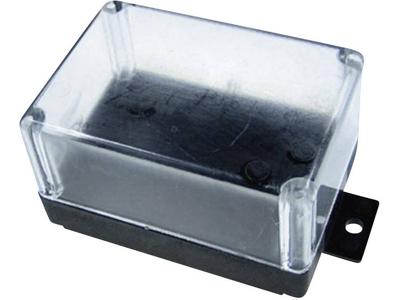 Kemo G021 Universele behuizing 72 x 50 x 40 Thermoplast Zwart, Transparant 1 stuk(s)