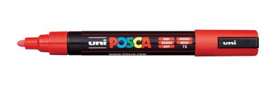 Markeerstiften POSCA PC-5M Rood (6 Stuks)