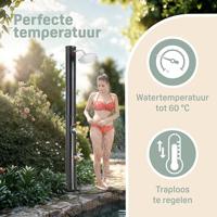 Solar Tuindouche, buitendouche, terrasdouche, zonneenergie - thumbnail